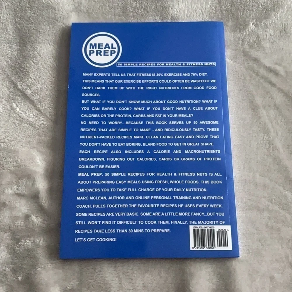2 for $28 books, Meal Prep Book- health and fitness